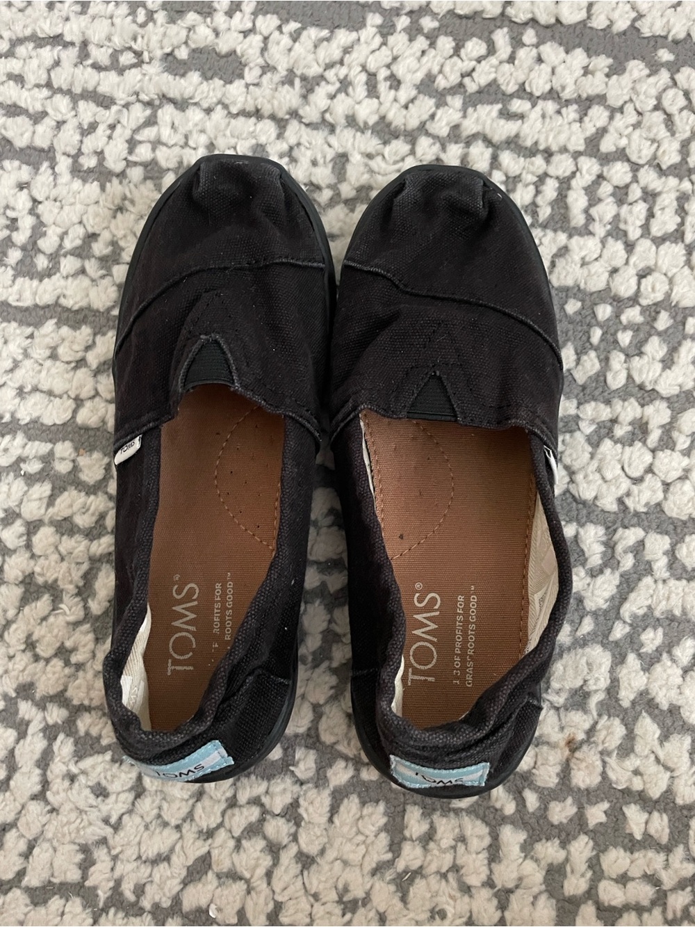 Toms Kids Sneakers Black